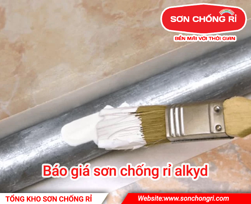 báo giá sơn chống rỉ alkyd
