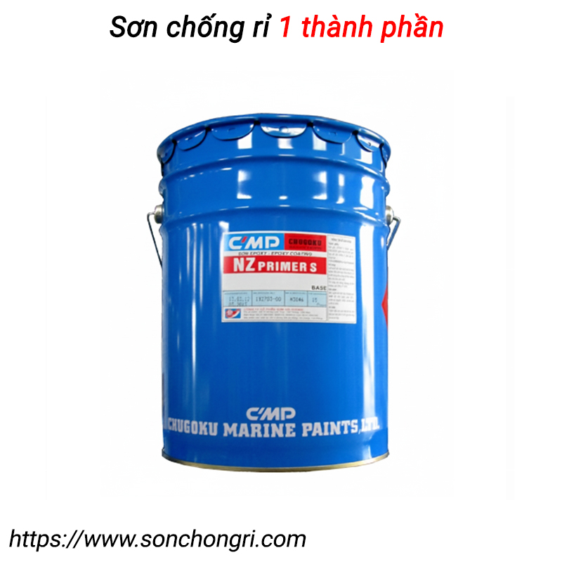 Sơn chống rỉ 1 thành phần Alkyd Chugoku