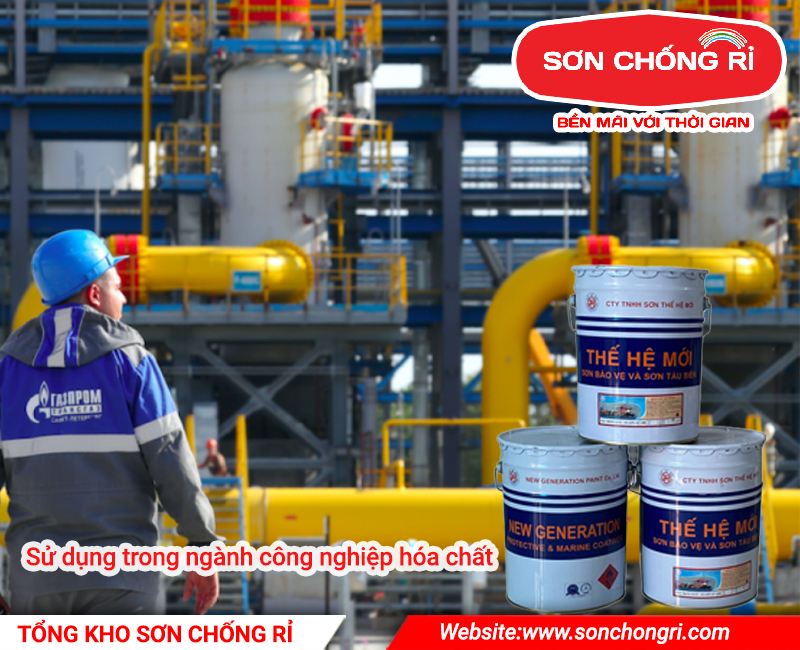 sử dụng trong ngành công nghiệp hóa chất