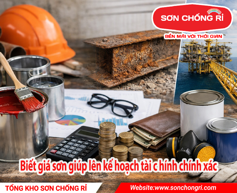 giá sơn chống rỉ