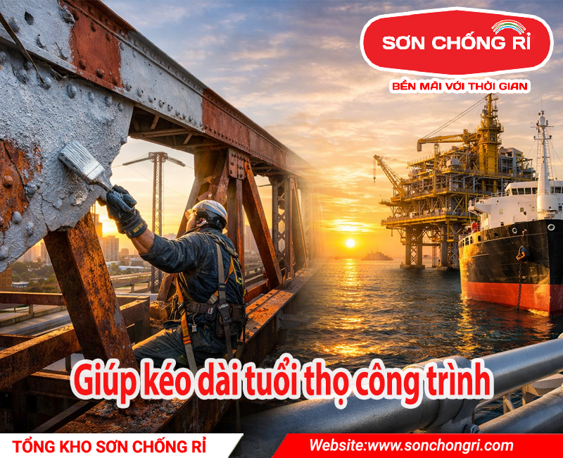 giúp kéo dài tuổi thọ công trình