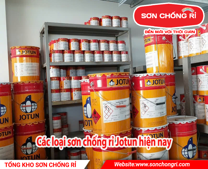 các loại sơn chống rỉ Jotun