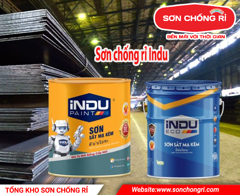 sơn chống rỉ Indu