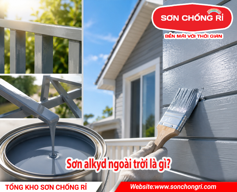 Sơn alkyd ngoài trời là gì?