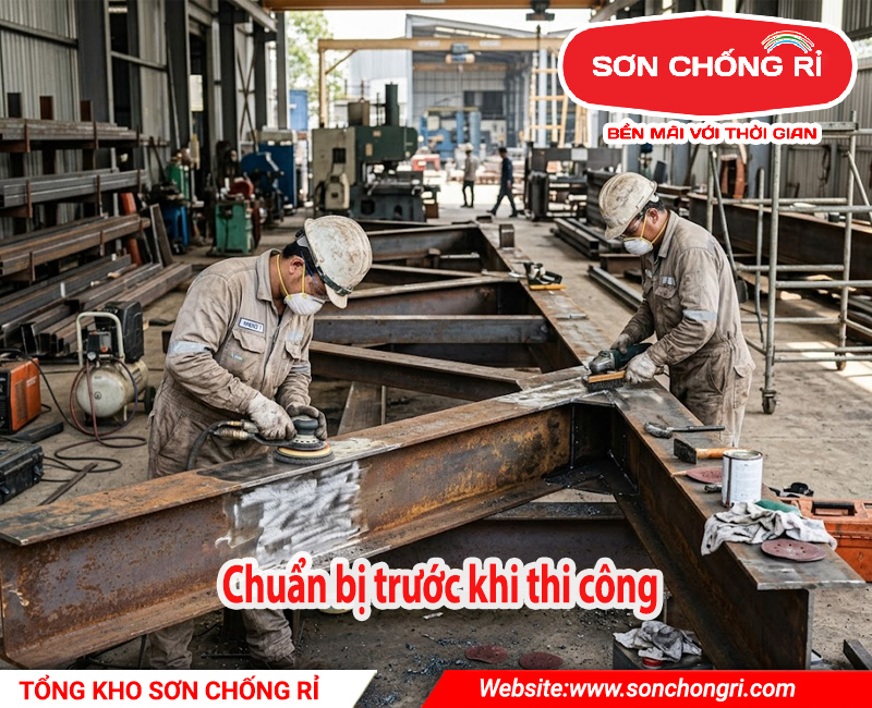 Chuẩn bị trước khi thi công