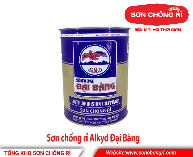 Sơn chống rỉ Alkyd Đại Bàng