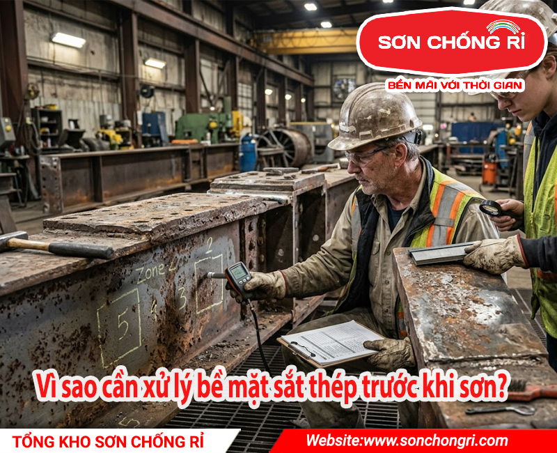 Đánh giá tình trạng bề mặt trước khi thi công