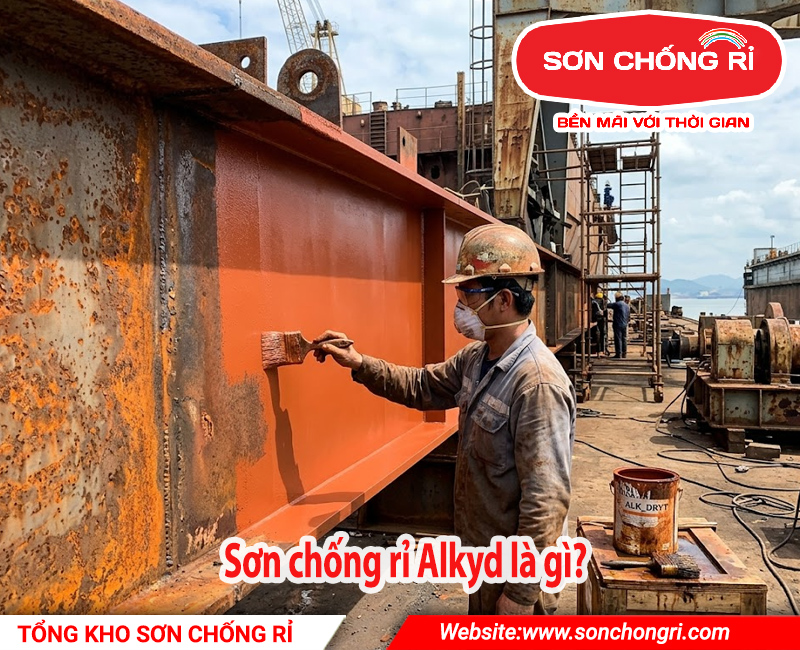 Sơn chống rỉ Alkyd là gì?