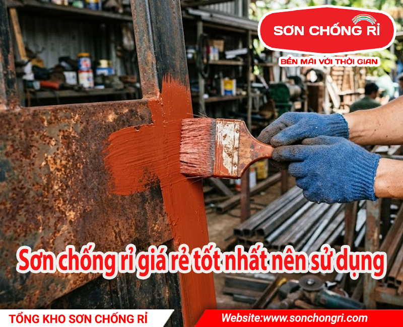 sơn chống rỉ giá rẻ tốt nhất nên sử dụng